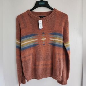 Pendleton Graphic Cotton Sweater